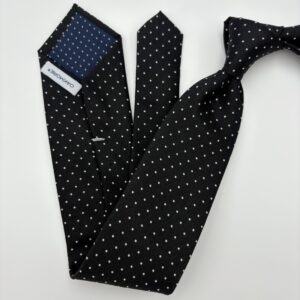 OMS002 Sort prikket slips