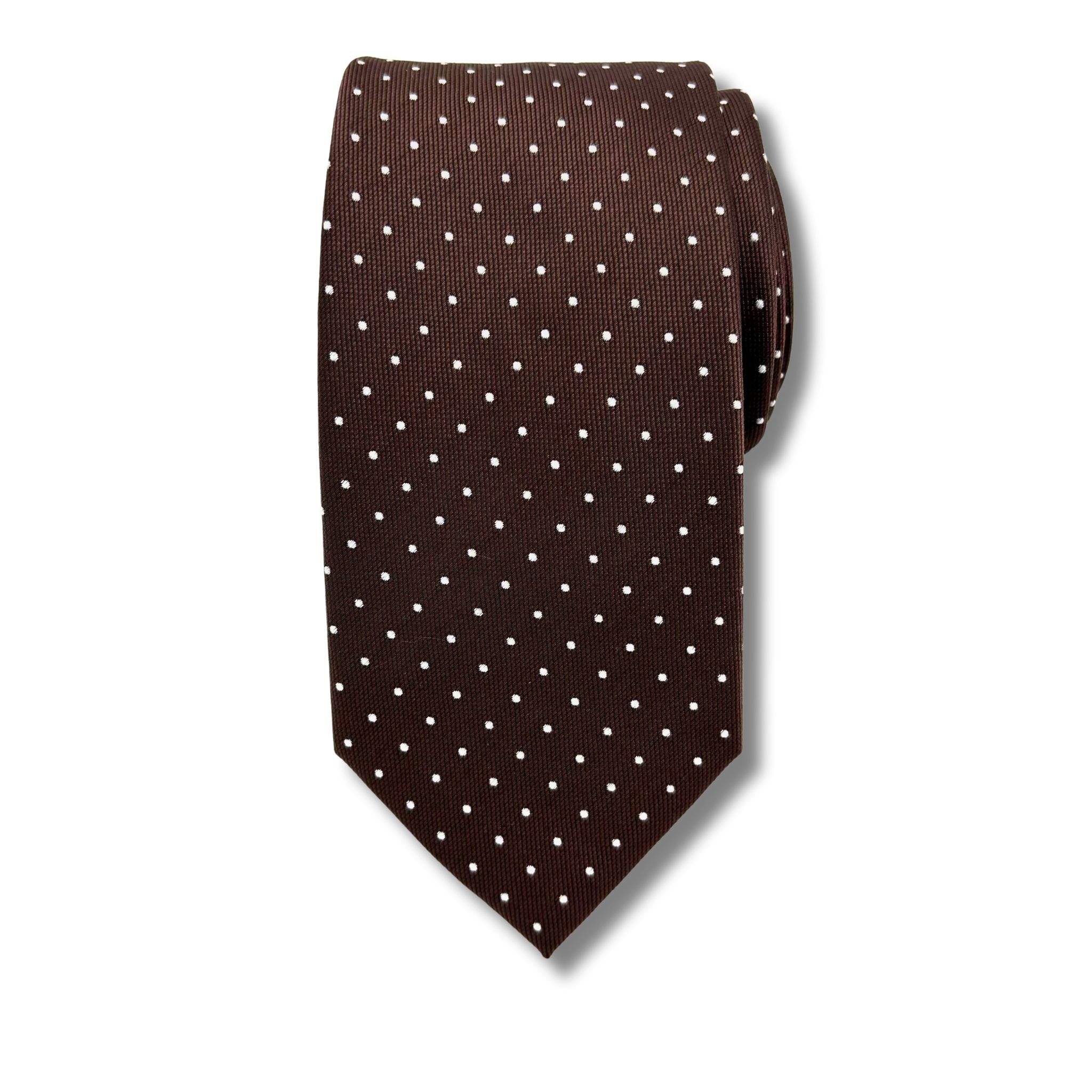 OMS004 Mocha prikket slips