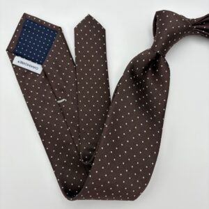 OMS004 Mocha prikket slips