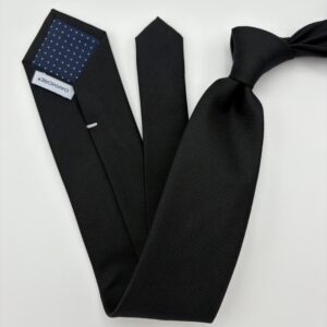 OMS007 Black ensfarvet slips