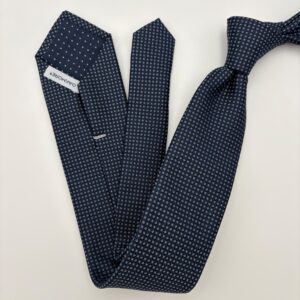 OMS014 Navy/blue mønster slips