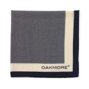 OMT004 Navy houndstooth bandana