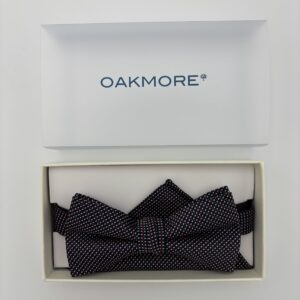 B0002 Navy/vin mønstret butterfly