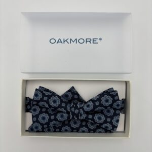 B0004 Navy mønstret butterfly