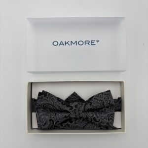 B0012 Grå paisley butterfly