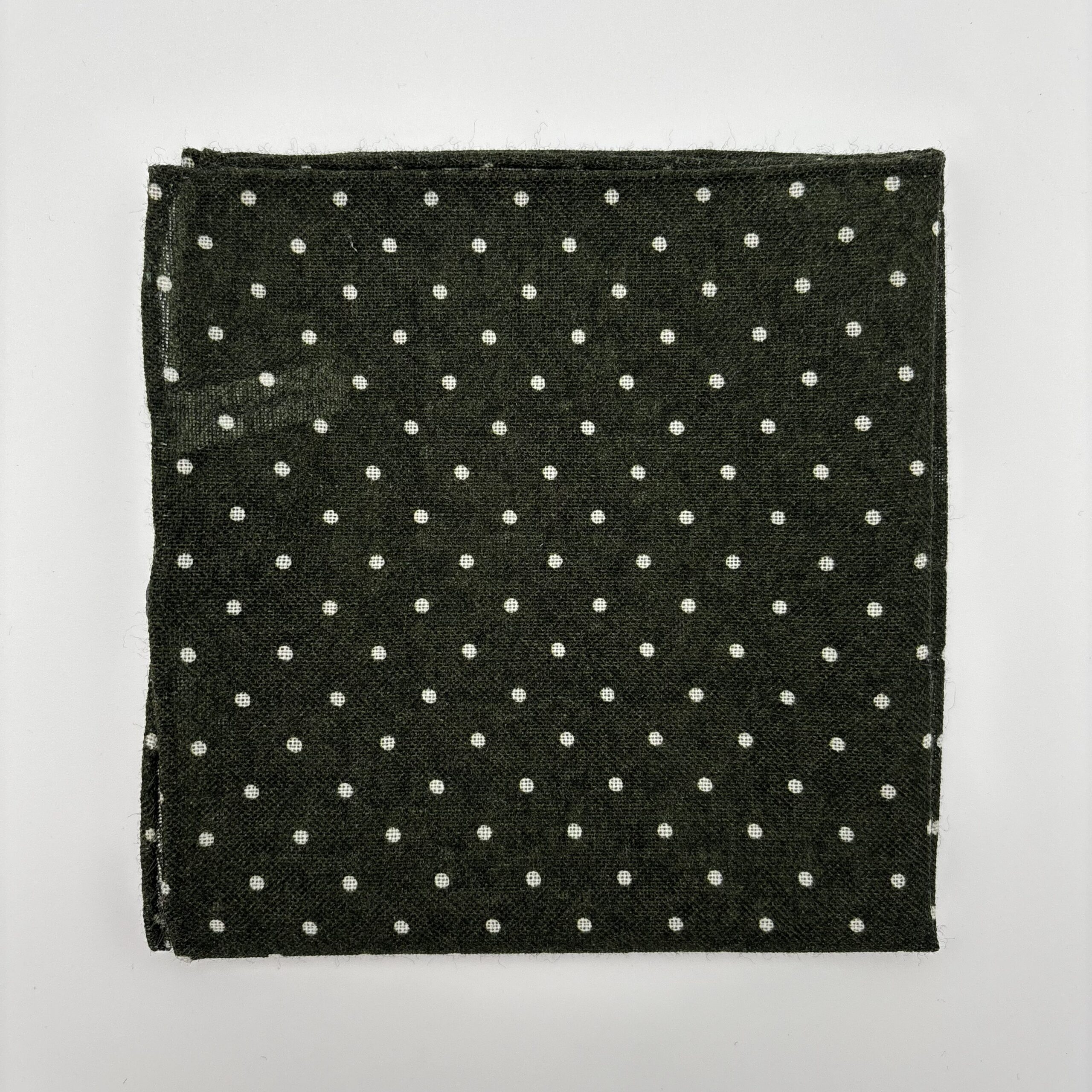 H0007 Grøn prikket pynteklud