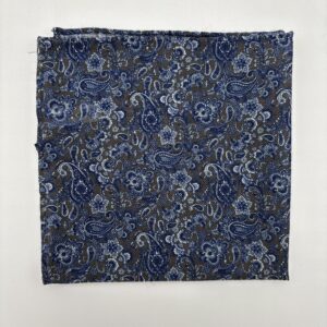 H0011 Mocca/Navy paisley pynteklud