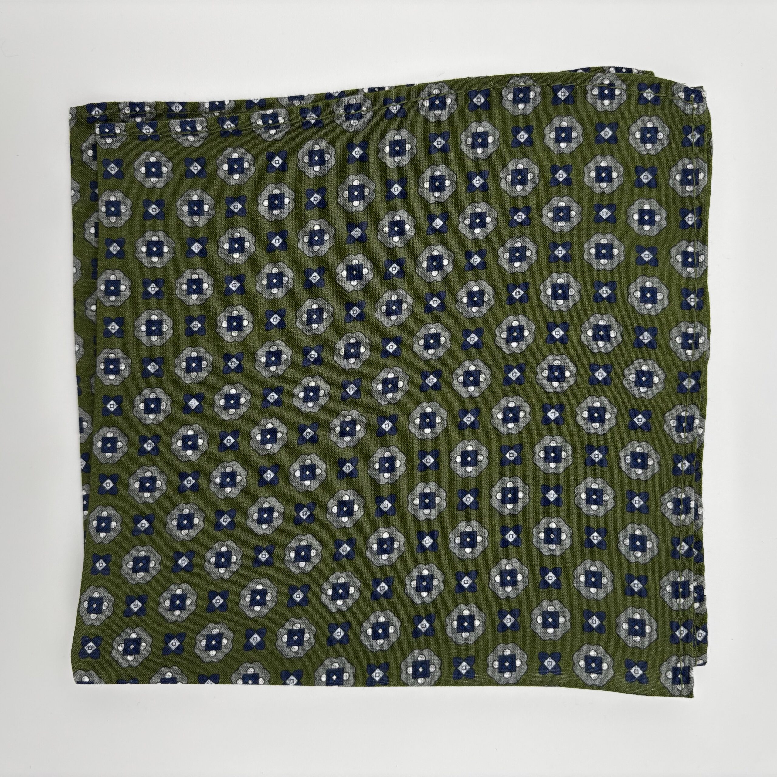 HH0034 Grøn Mønstret pynteklud