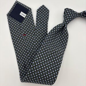 M0024 Grøn Mønstret slips