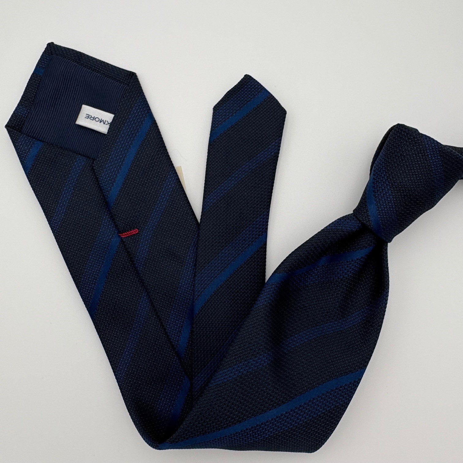 P0006 Navy stribet slips
