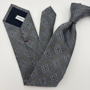 P0024 Grå Mønstret slips