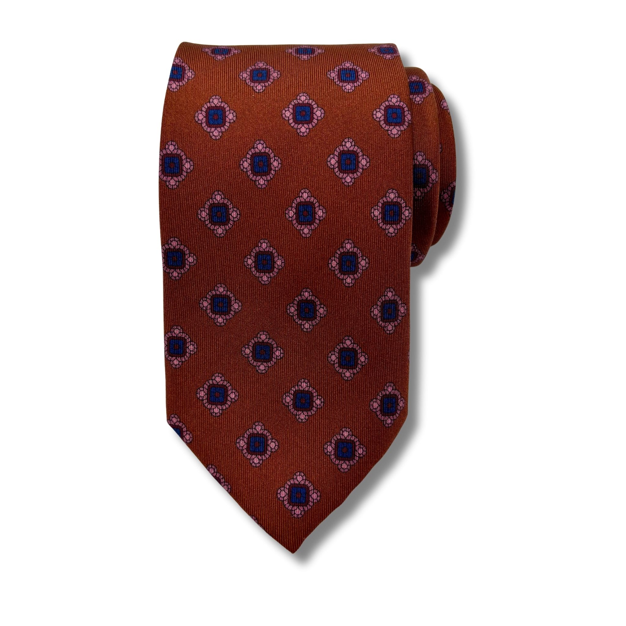 S0001 Rust Mønstret slips