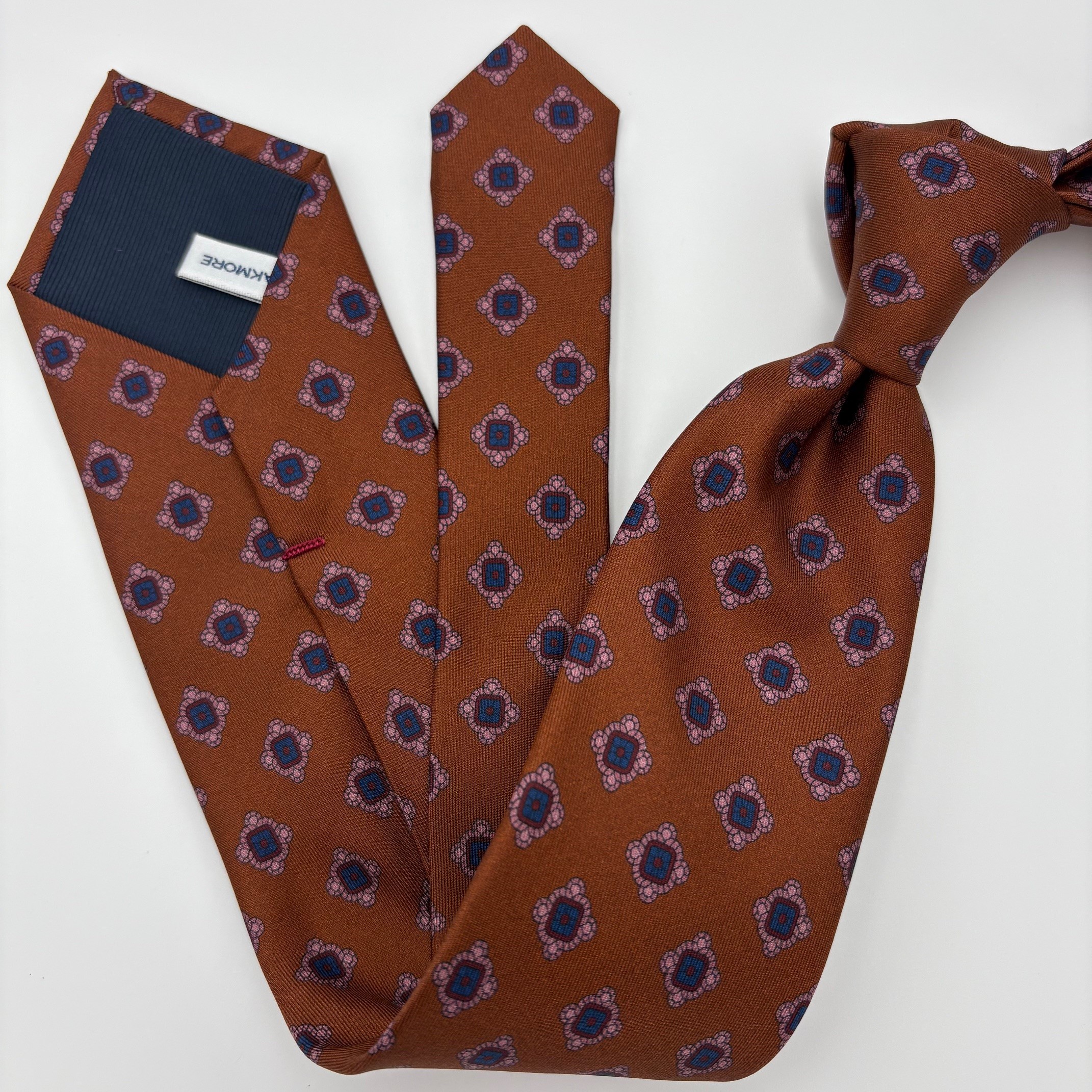 S0001 Rust Mønstret slips