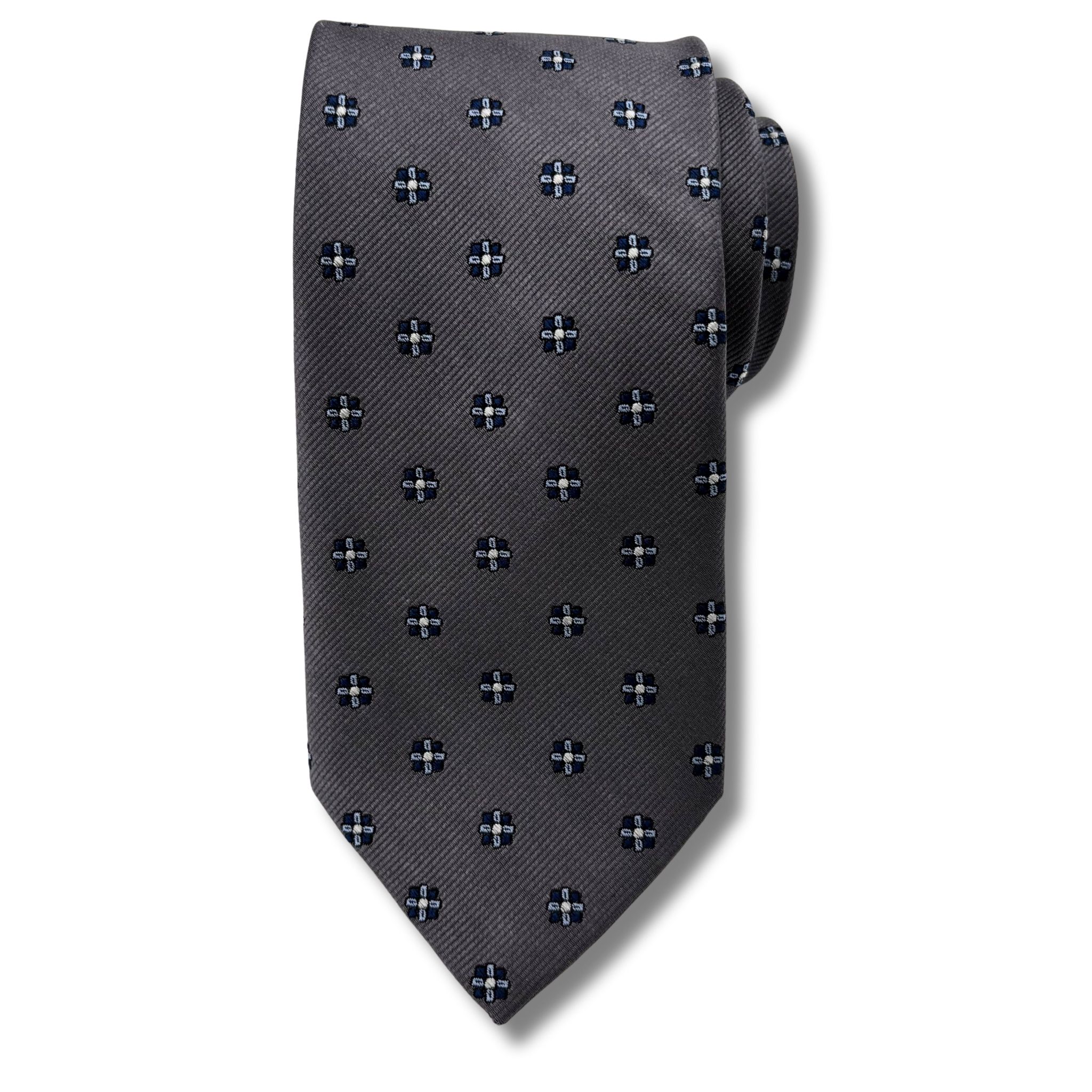 S0031 Grå mønstret slips