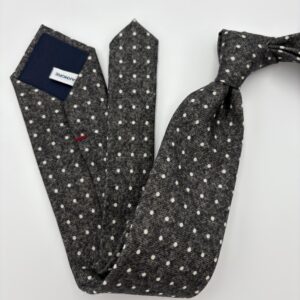 W0002 Grå prikket slips