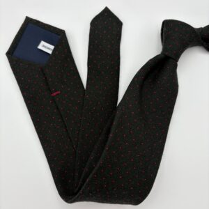 W0012 Sort/grĂ¥ prikket slips