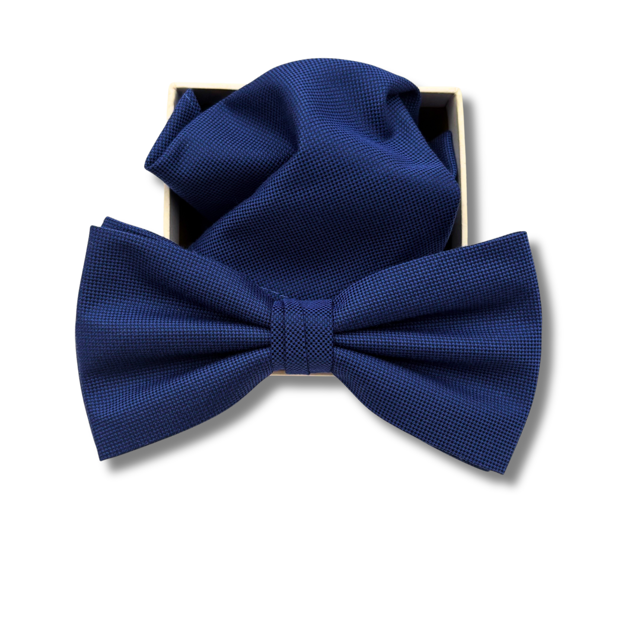 B0035 Cobolt Ensfarvet Butterfly