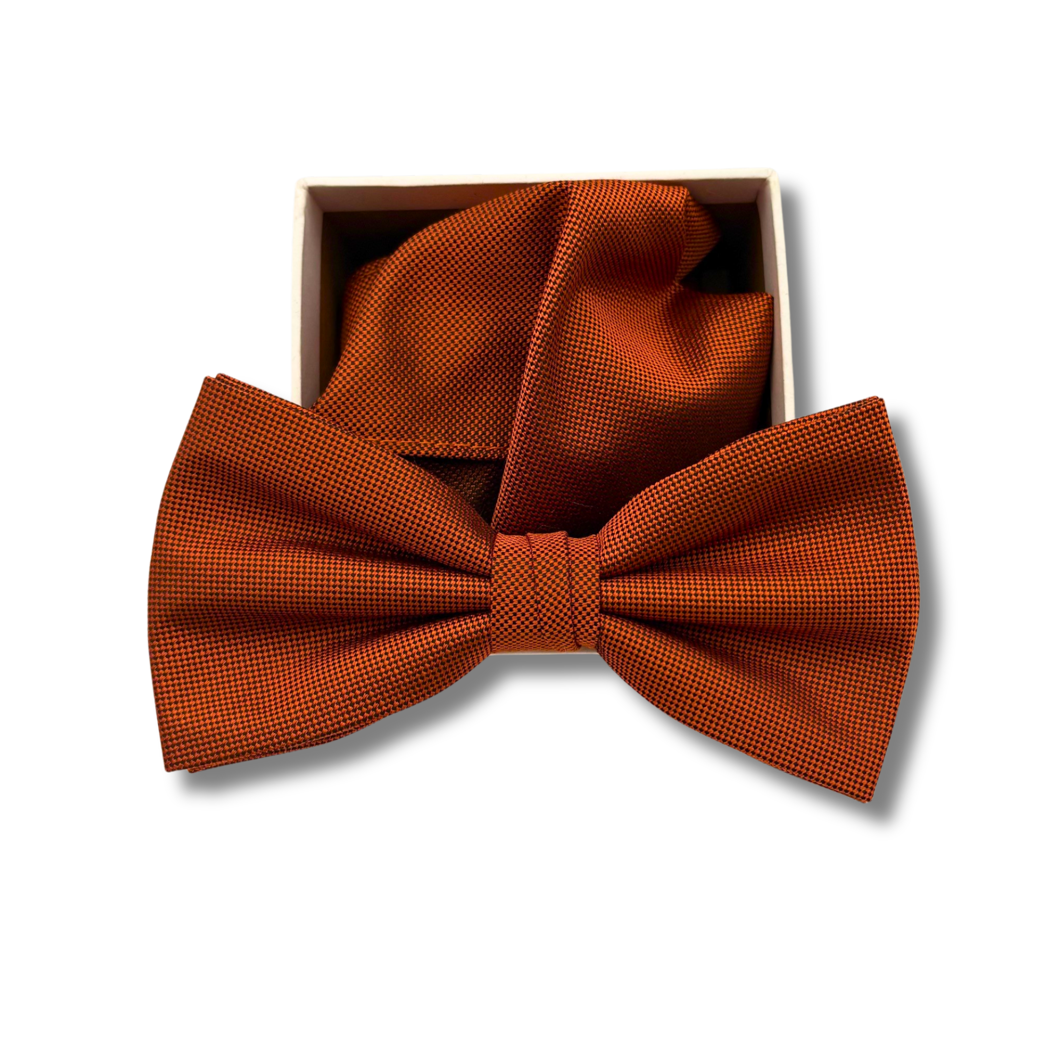 B0036 Orange Ensfarvet Butterfly