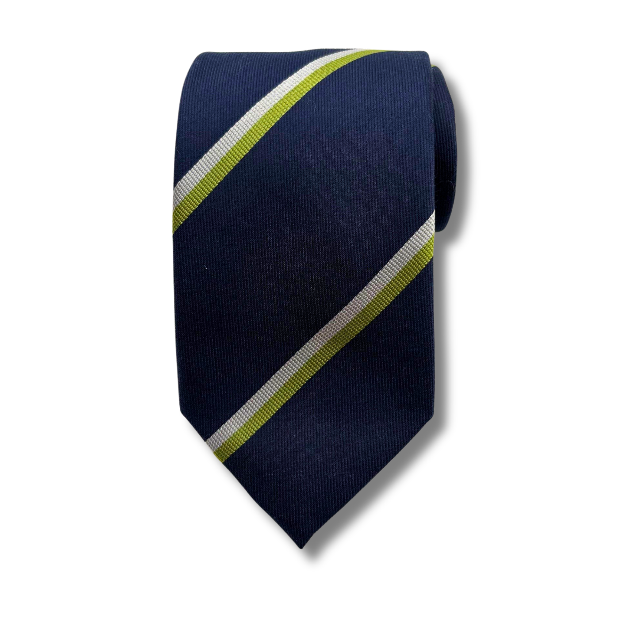 M0052 Navy/Lime Stribet Slips