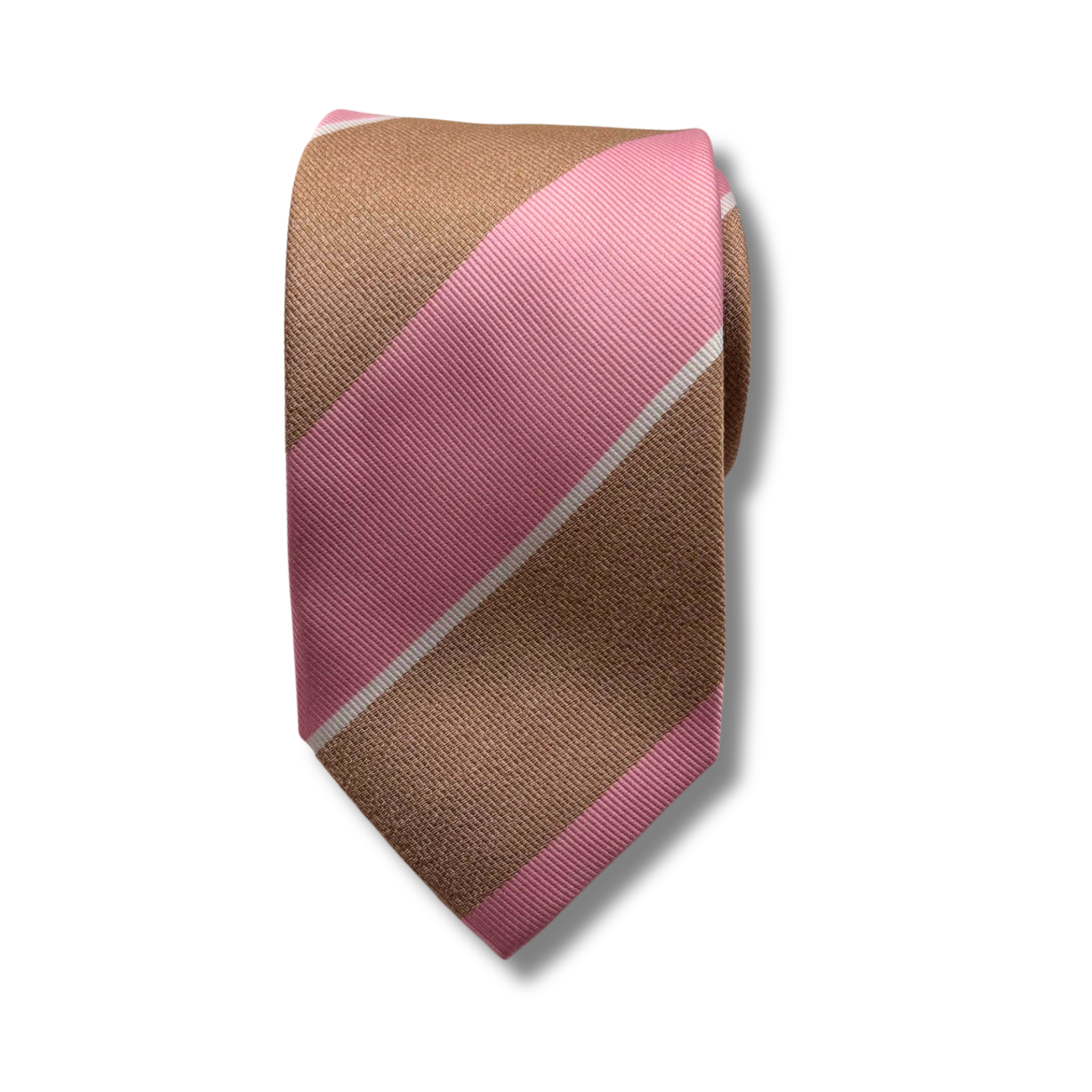 S0046 Rosa/Camel Stribet Slips