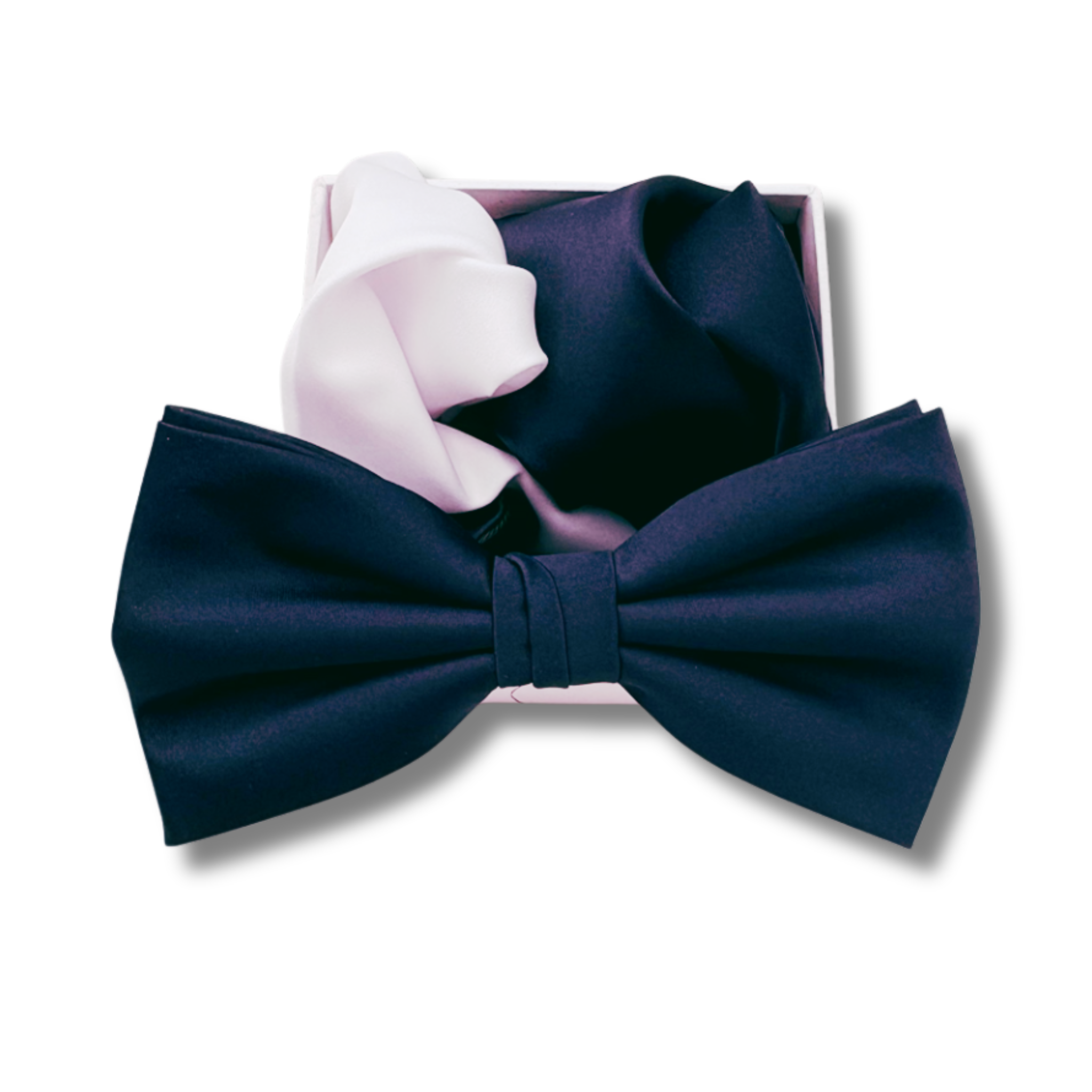 B0041 Navy Butterfly med 2 Hankies