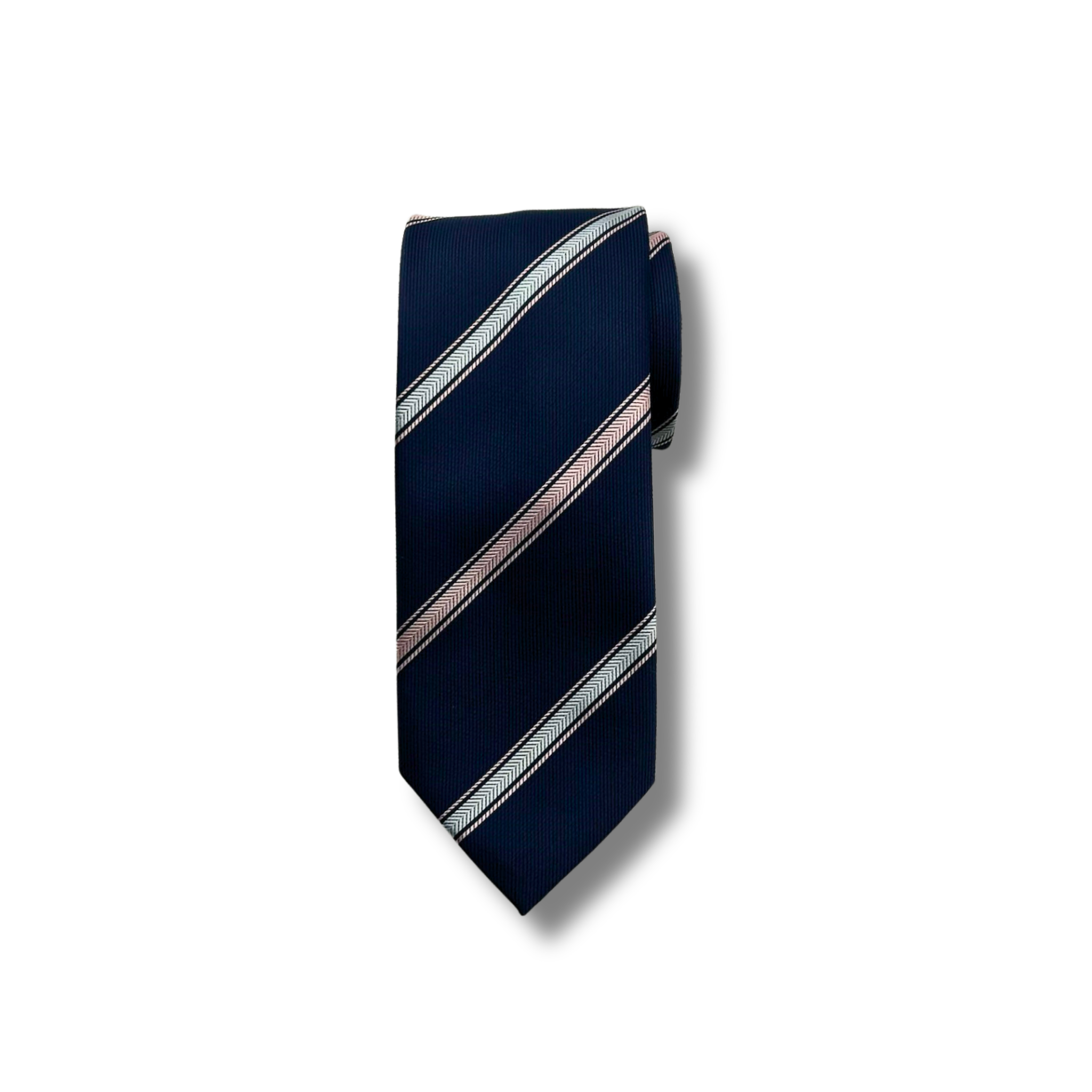 M13041-20 Navy/Sky/Rosa Stribet Slips